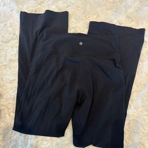 Black Lululemon Flare Leggings